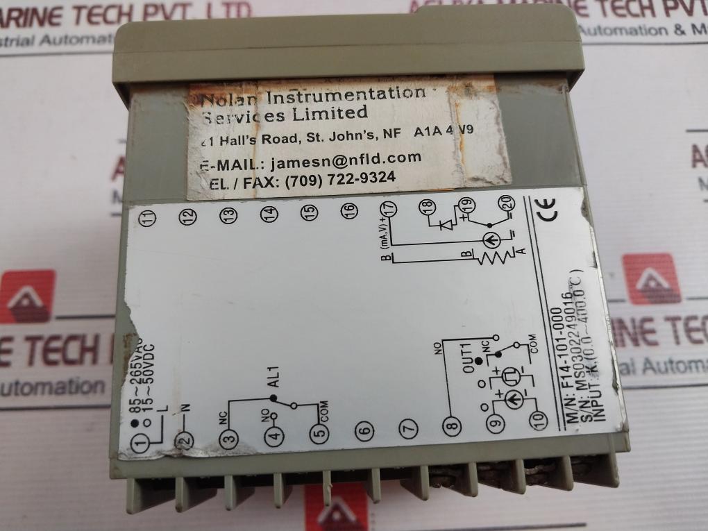 Fuzypro F14 Digital Temperature Control F14-101-000, 85~265Vac