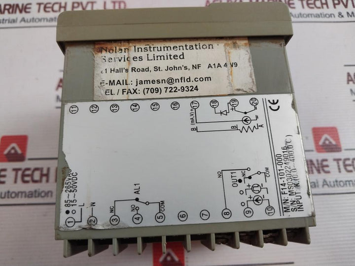 Fuzypro F14 Digital Temperature Control F14-101-000, 85~265Vac