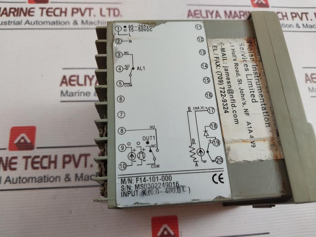 Fuzypro F14 Digital Temperature Control F14-101-000, 85~265Vac