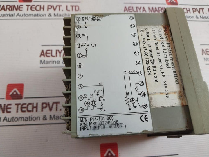 Fuzypro F14 Digital Temperature Control F14-101-000, 85~265Vac