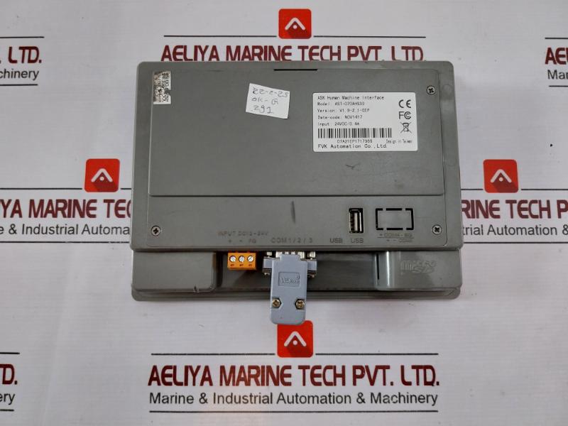 Fvk Automation Ast-070Ahs30 Hmi Touchscreen Panel 24Vdc 0.4A