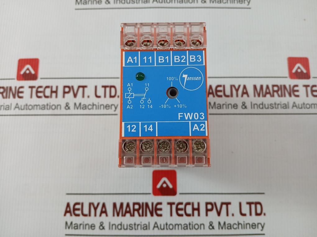 Fw03 Janssen Control Relay 250V 6A