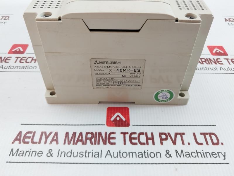 Fx-48Mr-es Mitsubishi Plc Controller 100-240Vac 50/60Hz