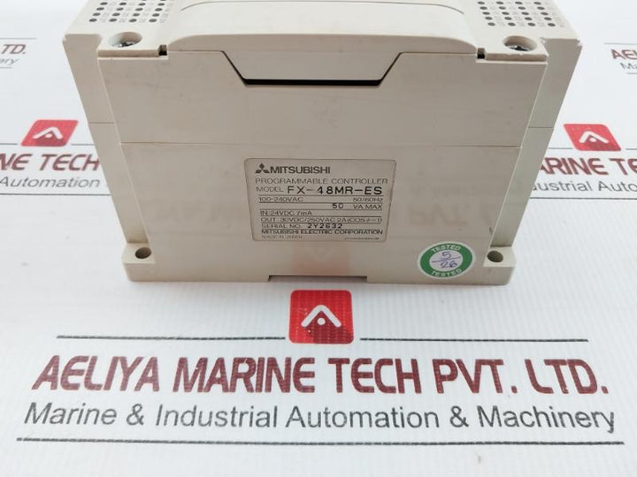 Fx-48Mr-es Mitsubishi Plc Controller 100-240Vac 50/60Hz