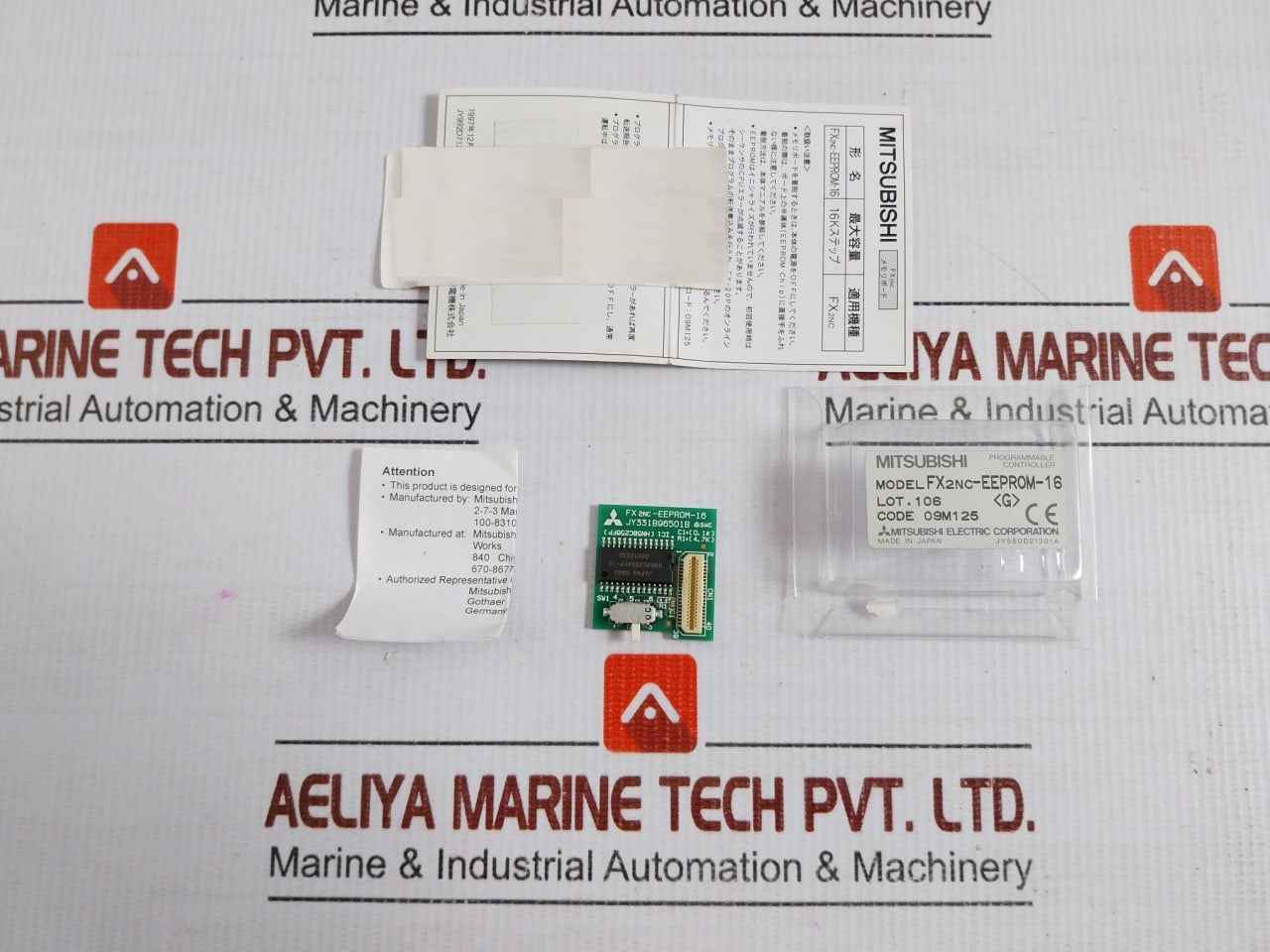 Fx2Nc-eeprom-16 Mitsubishi Programmable Controller Memory Board