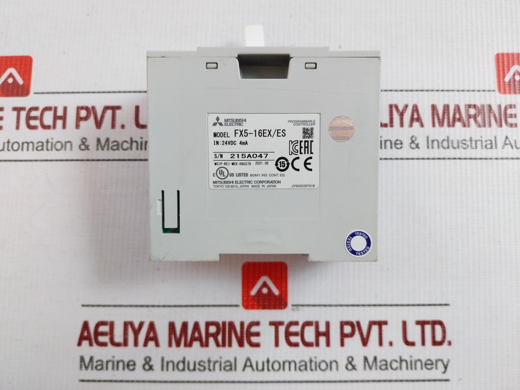 Fx5-16Ex/Es Mitsubishi Electric Programmable Controller 24Vdc 4Ma