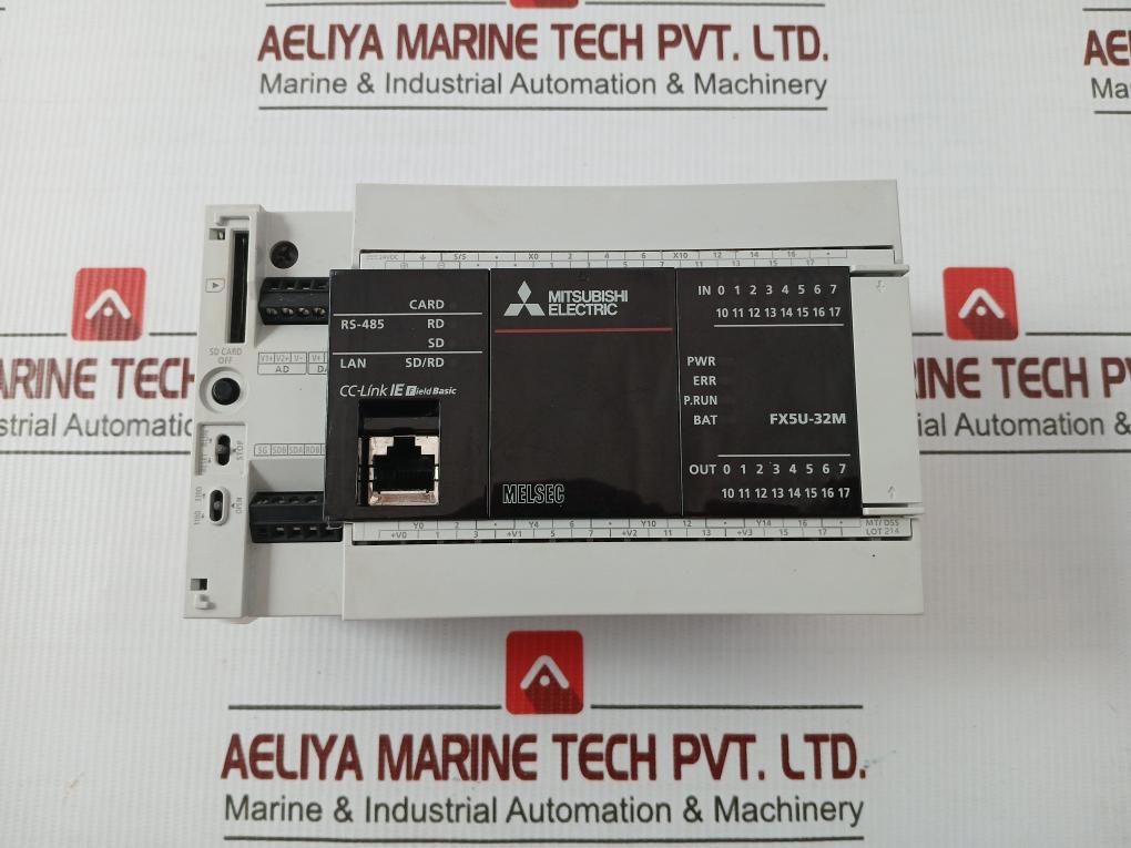 Fx5U-32M Mitsubishi Electric 5-30Vdc 0.5A Plc Controller