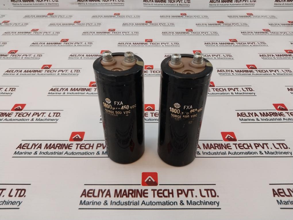 Fxa 1800Mfd Capacitor 500 Vdc