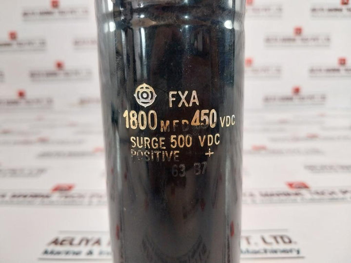 FXA 1800MFD Capacitor 500 vdc 450VDC