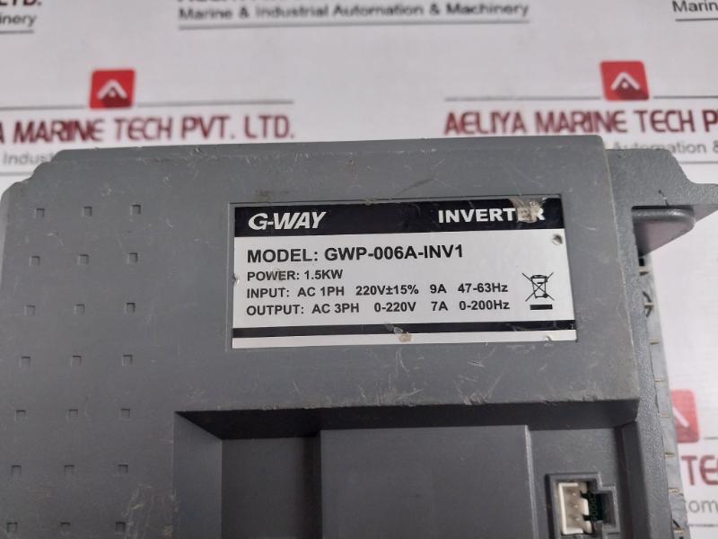 G-way Gwp-006A-inv1 Treadmill Inverter Motor Controller Power Converter 0.75Kw