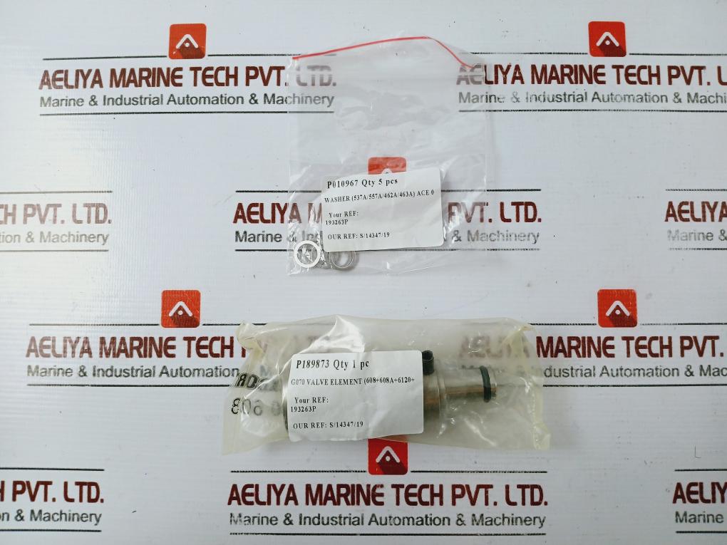 G070 Valve Element Position With 537A, 557A, 462A, 463A