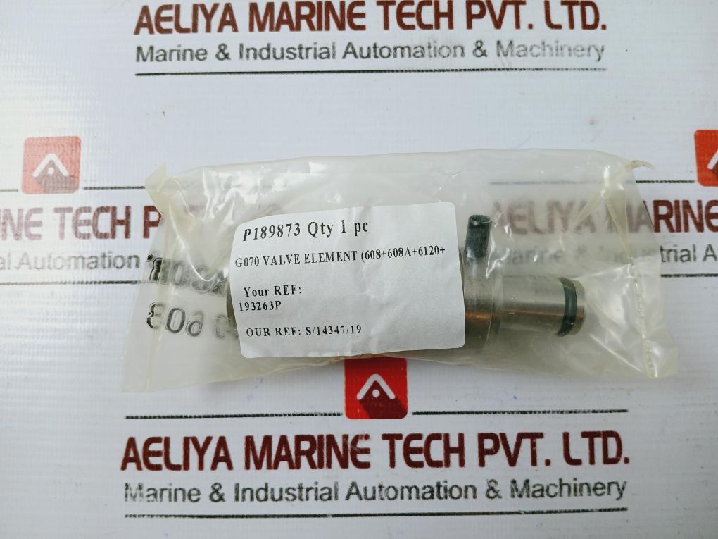 G070 Valve Element Position With 537A, 557A, 462A, 463A