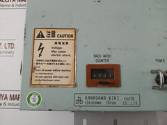 G/E F.O. 3Rd Strainer Control Box Kanagawa Kiki Kogyo 0.00-0.10 Mpa