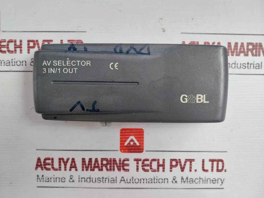 G&Bl 3 In/1 Out Av Selector