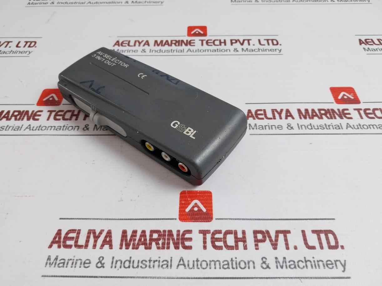 G&Bl 3 In/1 Out Av Selector