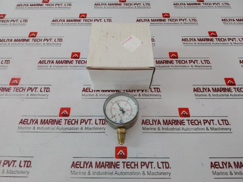 Ga-gassarmatur A/S 0-16 Bar Pressure Gauge 0-230 Psi