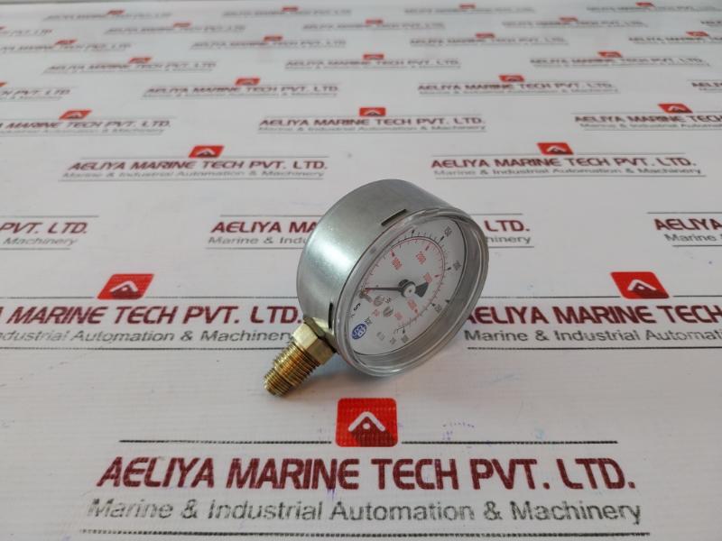 Ga-gassarmatur A/S D 3 Pressure Gauge 0-315 Bar 0-4500 Psi