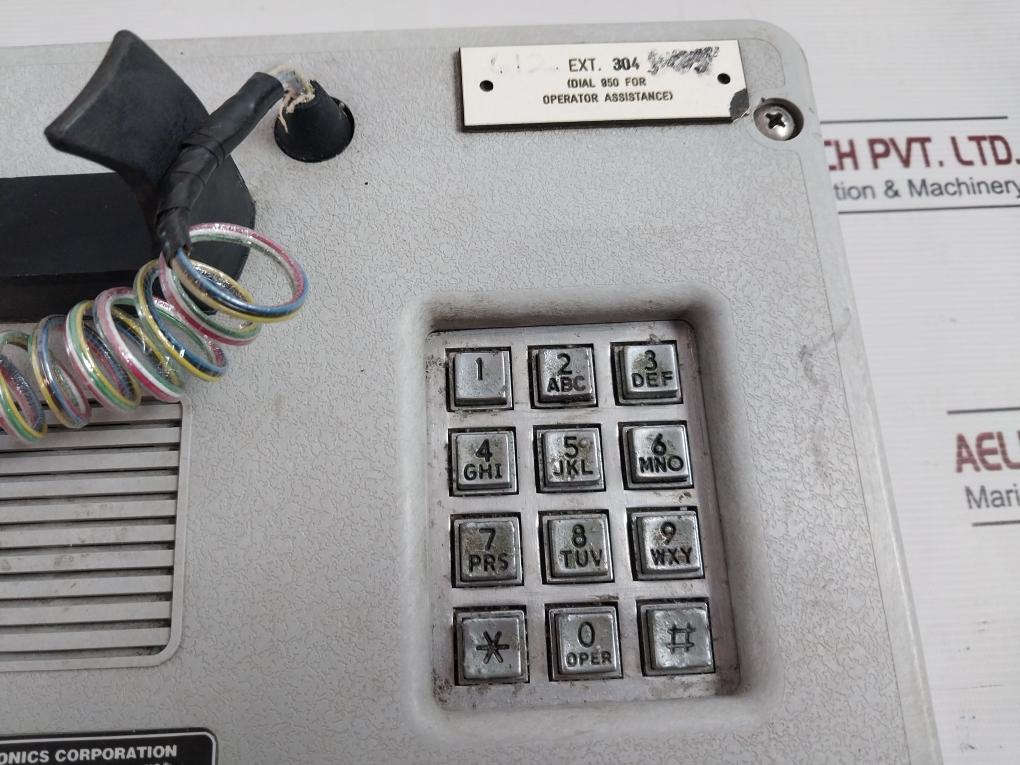 Gai-tronics 246-001 Rugged Indoor Industrial Handset Telephone