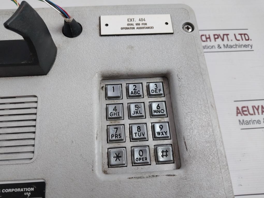 Gai-tronics 246-001 Rugged Indoor Industrial Handset Telephone Usoc-rj11C