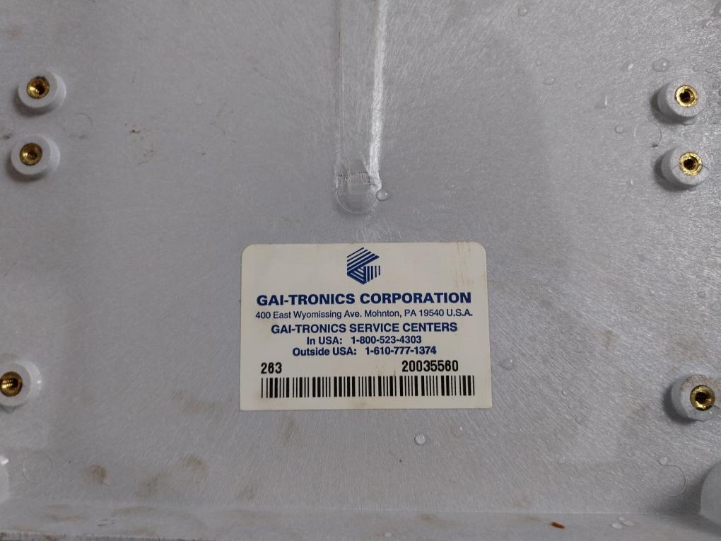 Gai-tronics 263 Isolation Barrier Unit W/ Shunt Diode Barrier 69144-001 110/220V