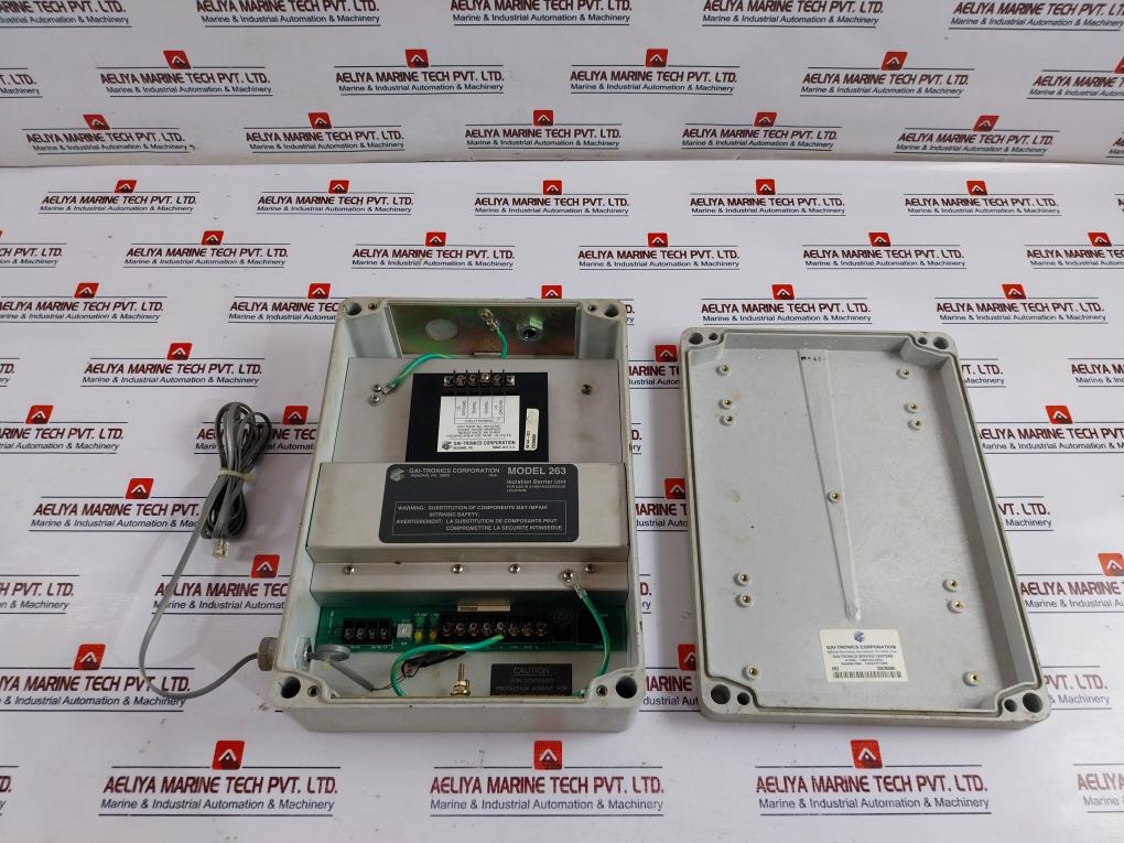 Gai-tronics 263 Isolation Barrier Unit W/ Shunt Diode Barrier 69144-001 110/220V