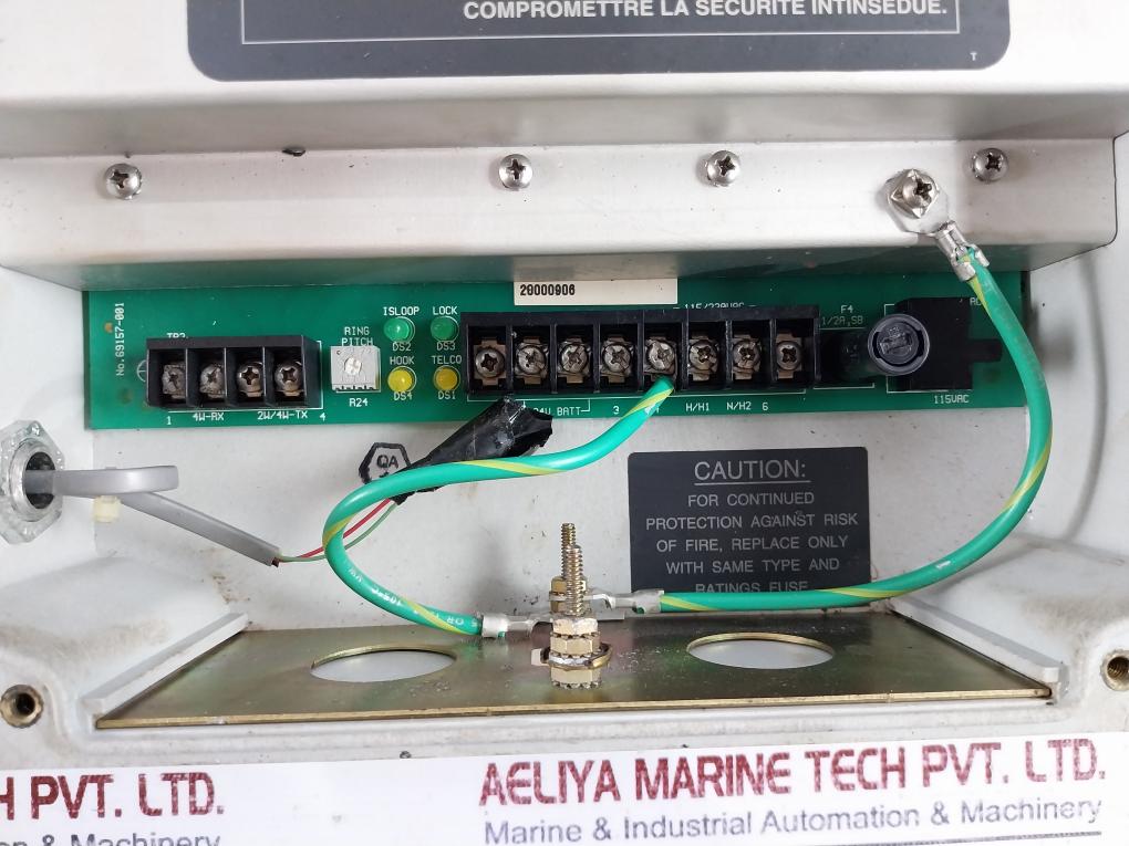 Gai-tronics 263 Isolation Barrier Unit W/ Shunt Diode Barrier 69144-001 110/220V