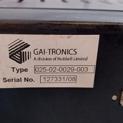 Gai-tronics 300-i Elemec Plus Power Amplifier 50/60Hz