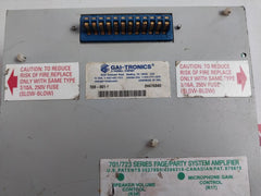 Gai-tronics 723-001 Remote Handset/Speaker Amplifier 120Vac 50-60Hz 0.40A