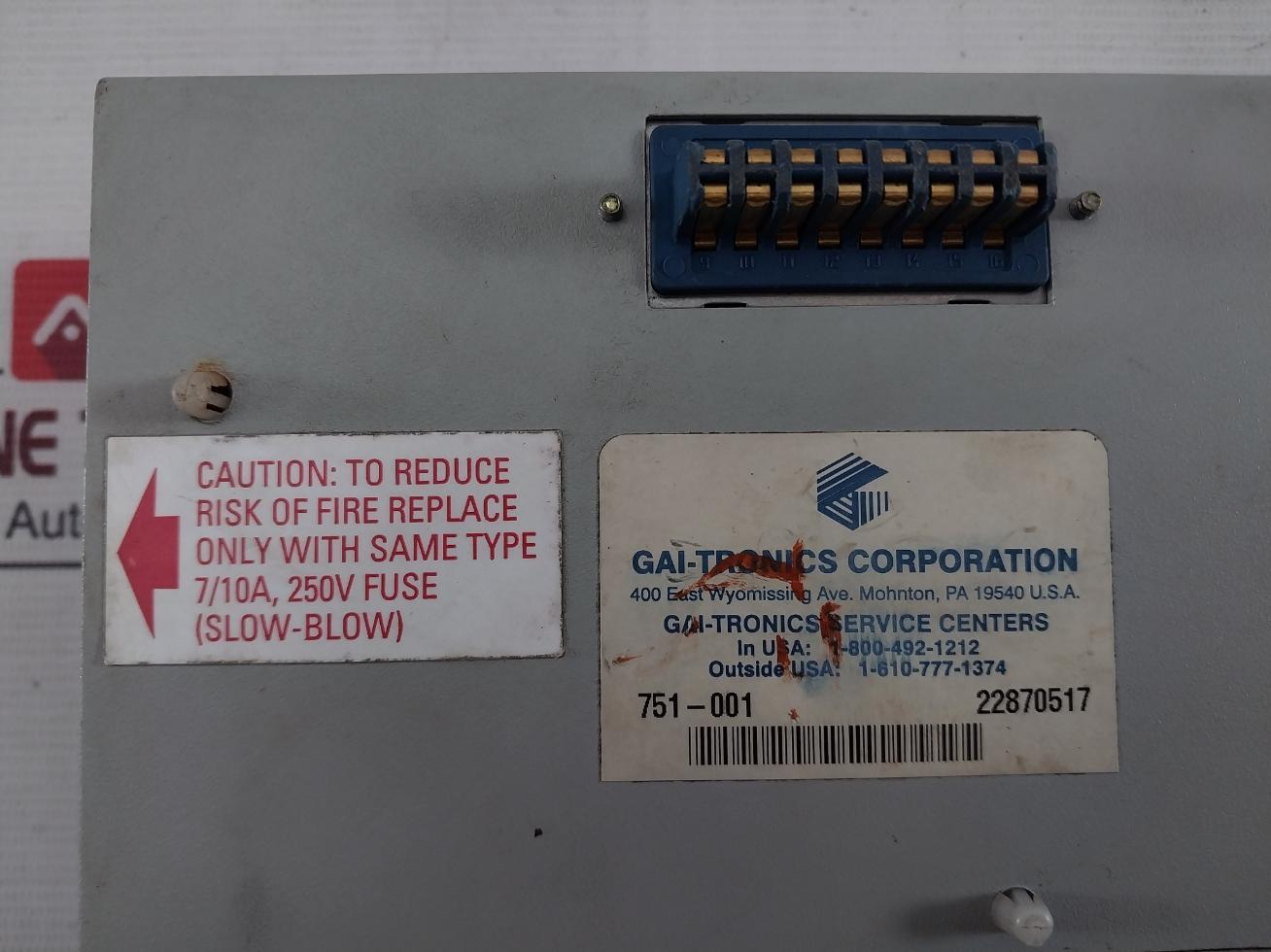 Gai-tronics 751-001 Speaker Amplifier