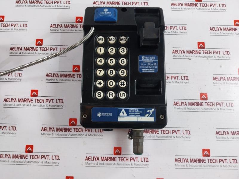 Gai-tronics Auteldac 4 Hazardous Area Telephone Baseefa03atex0617