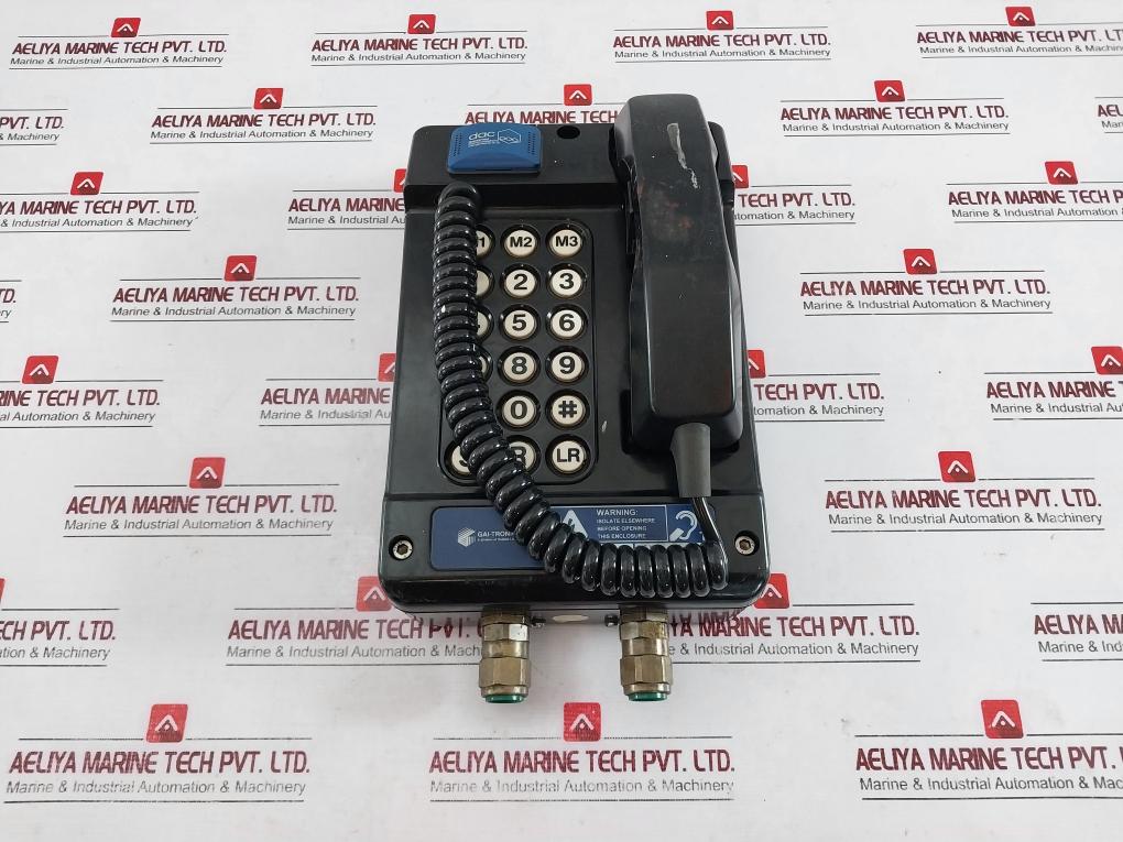 Gai-tronics Auteldac 4 Industrial Telephone Baseefa 03 Atex 0617