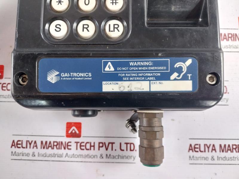 Gai-tronics Auteldac 5 Noise Cancelling With Headset Baseefa14Atex0362