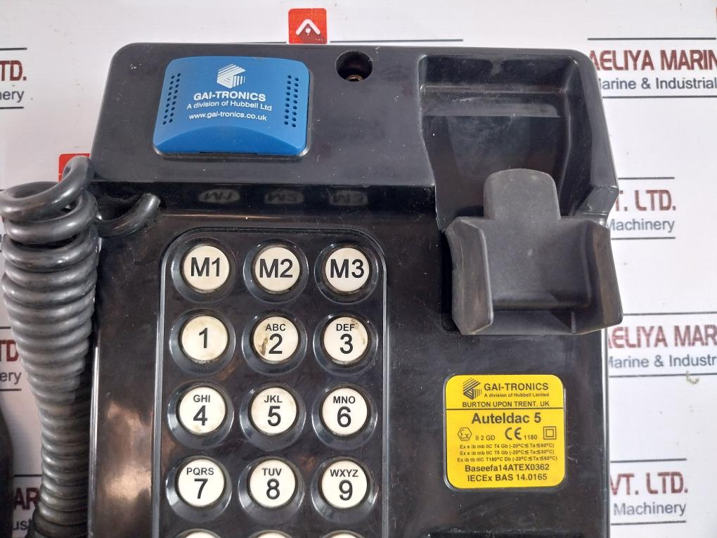 Gai-Tronics Auteldac 5 Telephone BASEEFA14ATEX0362