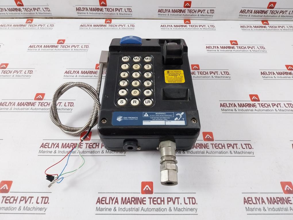 Gai-tronics 212-02-5028-b00 Auteldac 5 Telephone T180°C Db 145Mm