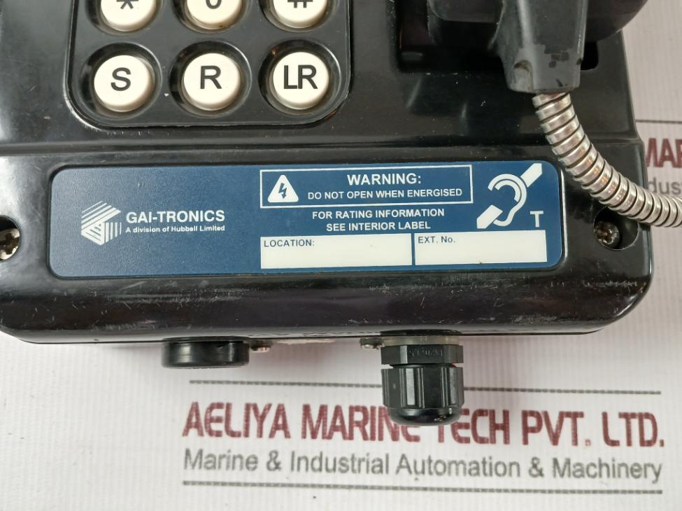Gai-tronics Auteldac 5 Hazardous Area Telephone 212-02-5028-b00