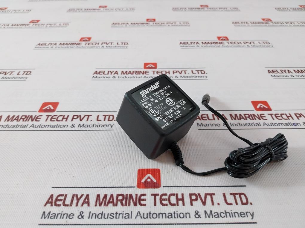 Gandalf Dv-9750-4 Adapter 120Vac 60Hz 15W T9538Va E81356