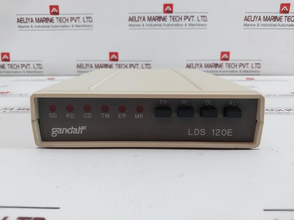 Gandalf Lds 120E Limited Distance Modem 5368Z1 120V 60Hz 100A 2000M2 Rev.D