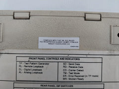 Gandalf Lds 120E Limited Distance Modem 5368Z1 120V 60Hz 100A 2000M2 Rev.D