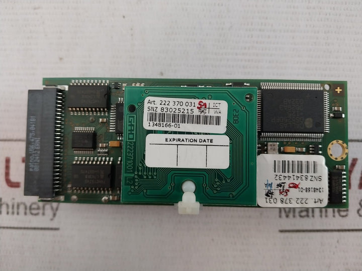Gao 222 370 031 Printed Circuit Board 0824 222379021 L6 1348166-01