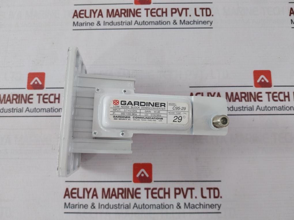 Gardiner C95-29 Low Noise Block Downconverter 3.7-4.2 Ghz 65 Db 5150 Mhz