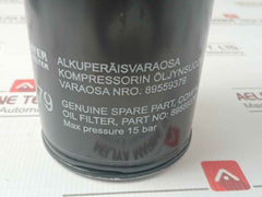 Gardner Denver 89559379 High Pressure Oil Filter 15 Bar
