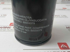 Gardner Denver 89559379 High Pressure Oil Filter 15 Bar