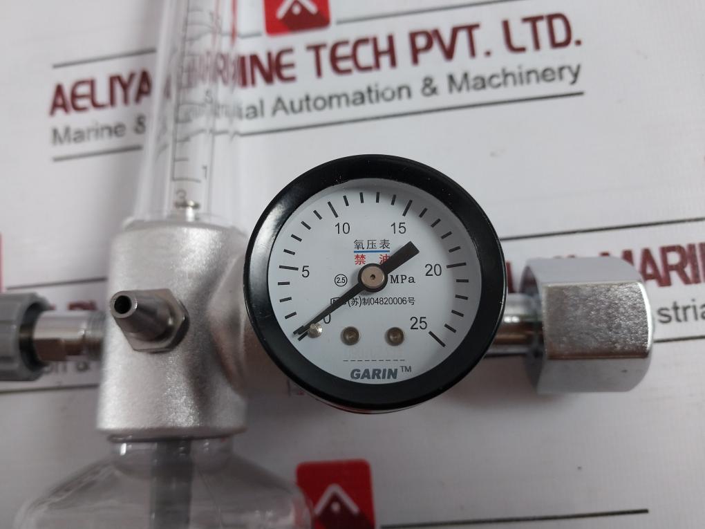 Garin Xy-98Biii Oxygen Pressure Gauge 0-25 Mpa