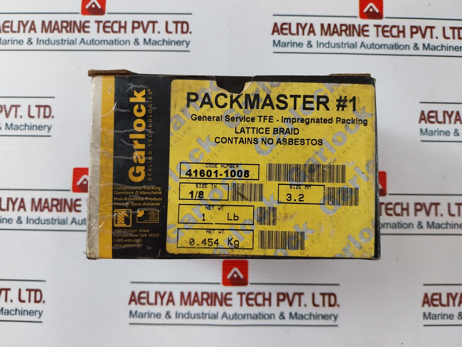 Garlock 09976-0116 1/8 Pump Compression Packing 3.2 Mm