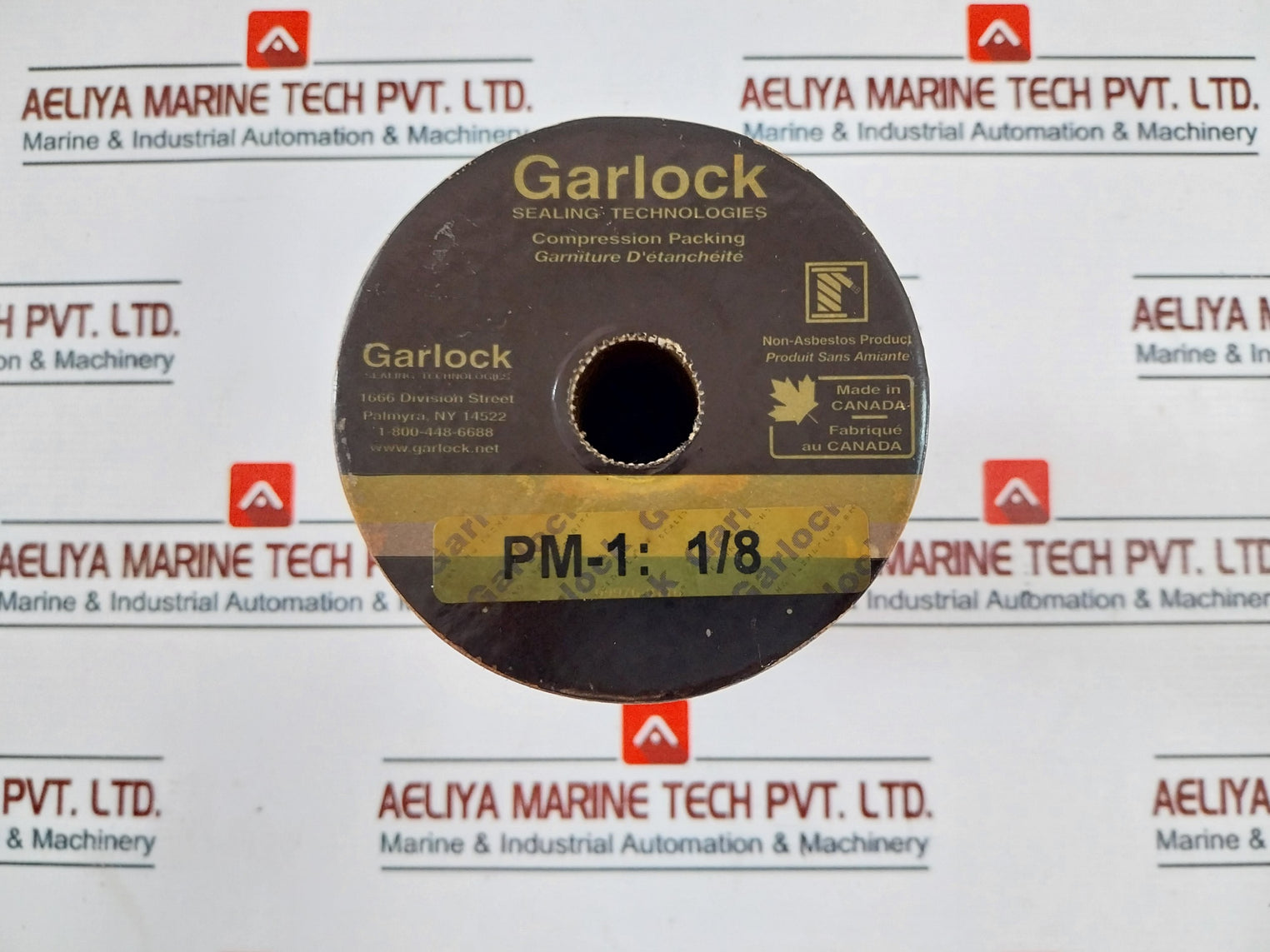 Garlock 09976-0116 1/8 Pump Compression Packing 3.2 Mm