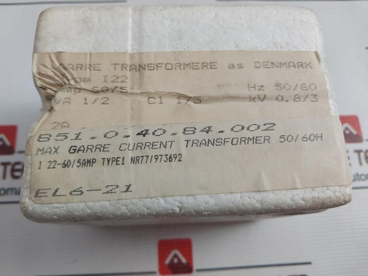 Garre I22 95/075942 Current Transformer 50/60Hz
