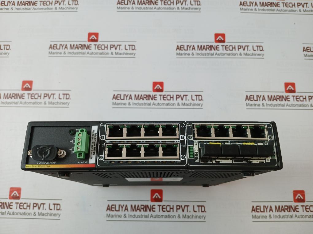 Garrettcom Magnum 6K16 Managed Fiber Switch 100-240Vac 47-63Hz