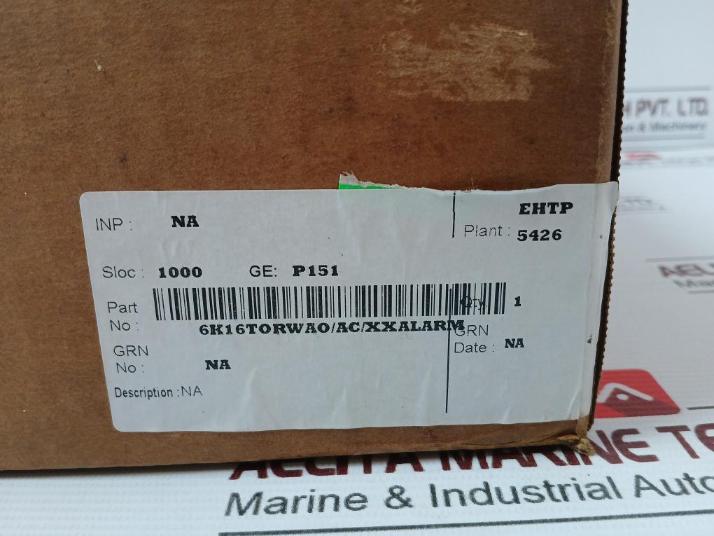 Garrettcom Magnum 6K16 Managed Fiber Switch 100-240Vac 47-63Hz
