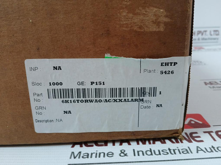 Garrettcom Magnum 6K16 Managed Fiber Switch 100-240Vac 47-63Hz