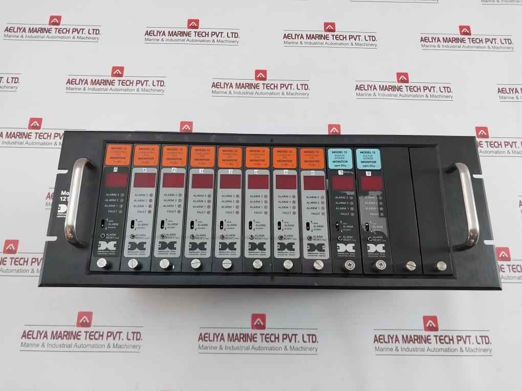Gas Detection Control Rack Module 1212B Detcon 24Vdc 4.2Amps